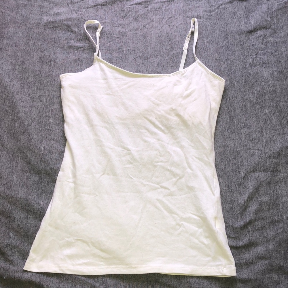 White tank top